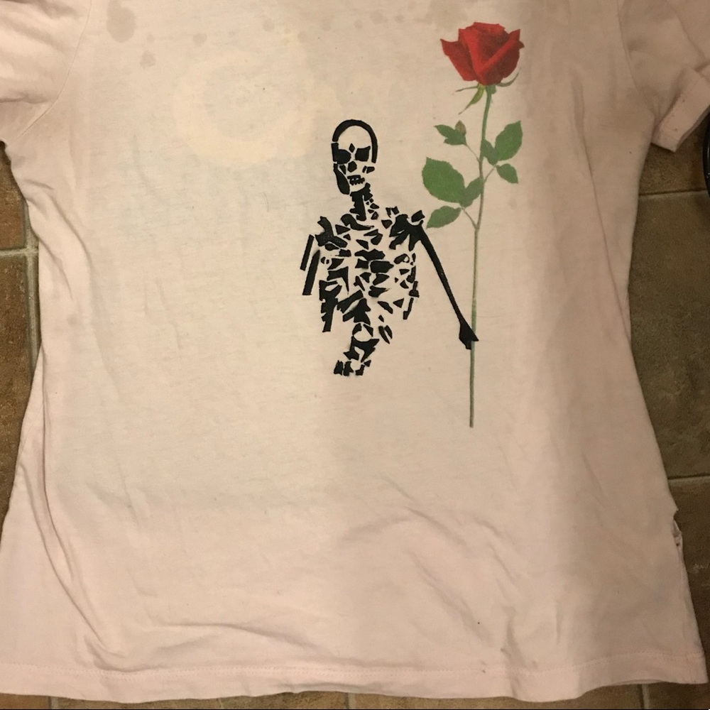 Skeleton shirt; any color, size and/or style shirt